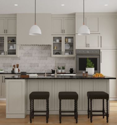 Image showing  Redford Counter Stool, 24 in., Linen