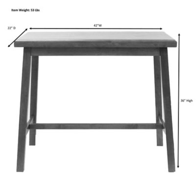 Image showing  Rectangular Asahi Bar Table, 36 in.
