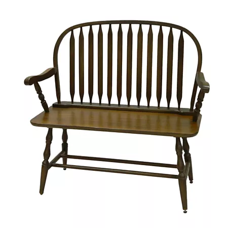 Carolina Chair & Table Westminster Windsor Bench 40-inch x 15.25-inch x 18.5-inch American Oak Shooting Benches & Rests