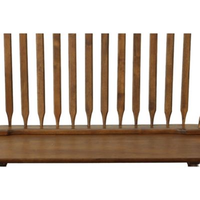 Image showing  Westminster Windsor Bench, 40 in. x 15.25 in. x 18.5 in., American Oak
