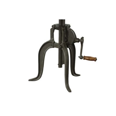 Image showing  Portland Adjustable Crank Accessory Table, Industrial