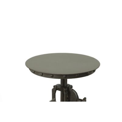 Image showing  Portland Adjustable Crank Accessory Table, Industrial