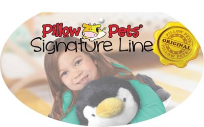 Image showing  Signature Playful Penguin Pillow Toy, 18 in.