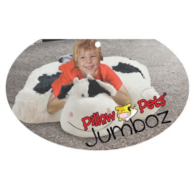 Image showing 4 th Pillow Pets Jumbo Signature Cozy Cow Pillow Toy