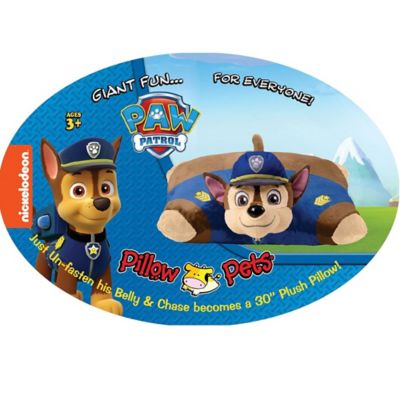 Image showing  Jumbo PAW Patrol Chase Pillow Toy, 30 in.