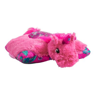 Image showing  Colorful Unicorn Sleeptime Lite Pillow Toy, Pink