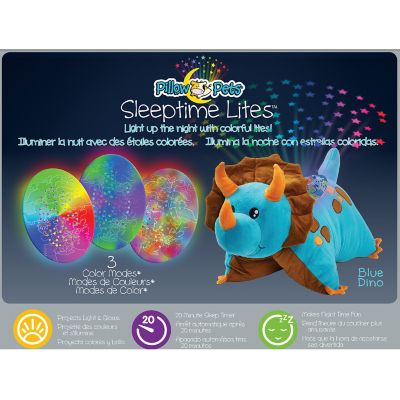 Image showing  Dinosaur Sleeptime Lite Pillow Toy, Blue