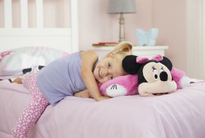 Image showing 7 th Pillow Pets Disney Minnie Mouse Pillow Toy, Pink, 16 in.