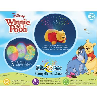 Image showing  Winnie the Pooh Sleeptime Lite Pillow Toy