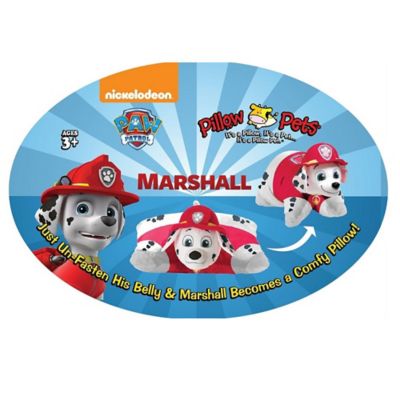 Image showing  Large PAW Patrol Marshall Pillow Toy, 16 in.