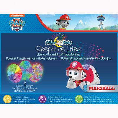 Image showing  PAW Patrol Marshall Sleeptime Lite Stuffed Animal