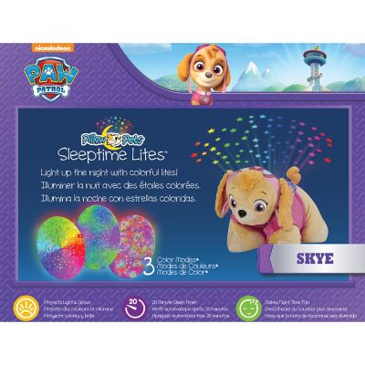 Image showing  PAW Patrol Skye Sleeptime Lites Pillow Toy