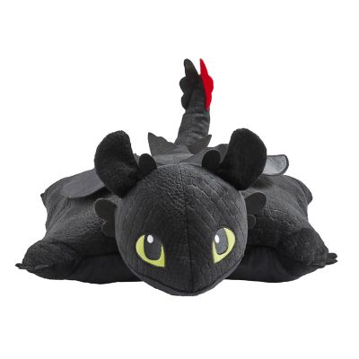 Image showing  Large How to Train Your Dragon Toothless Pillow Toy, 16 in.