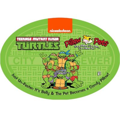 Image showing  Large Teenage Mutant Ninja Turtles Raphael Pillow Toy, Red, 16 in.