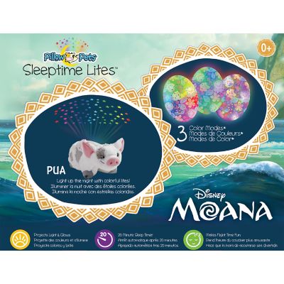 Image showing  Disney Moana Pua Sleeptime Lites Pillow Toy