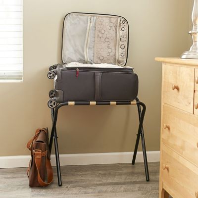 Image showing  Metal Luggage Rack, 20.2 in. x 25.1 in. x 16.6 in.