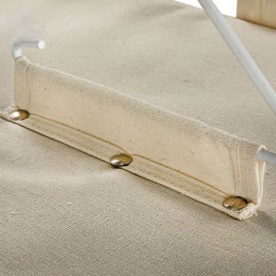 Image showing  Canvas Hanging Wardrobe, 54 in. x 15 in. x 20 in., Natural