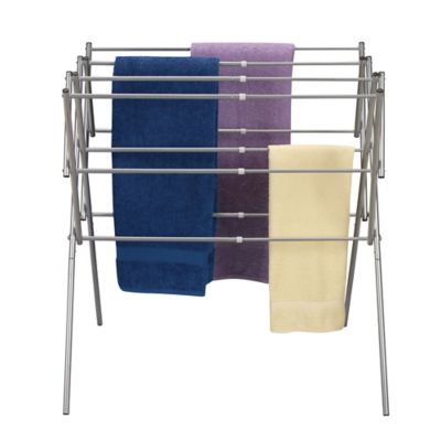 Image showing  Expandable Clothes Drying Rack, Silver