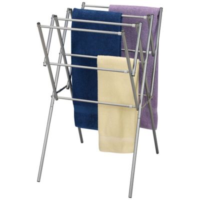 Image showing  Expandable Clothes Drying Rack, Silver