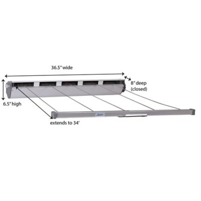 Image showing  5-Line Retractable Clothesline