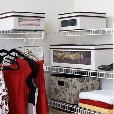 Image showing  Natural Vision Storage Box Set, Assorted, 3 pc.