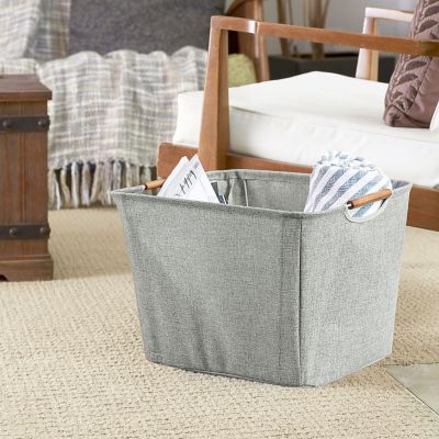 Image showing  Medium Tapered Soft Side Storage Bin, 11 in.