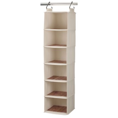 Image showing  6-Shelf Cedarline Hanging Sweater Organizer, 50 in. x 12 in. x 12 in.