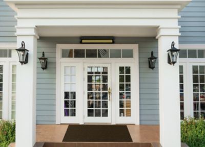 Image showing  Modular Mat Hobnail Carpet Tiles