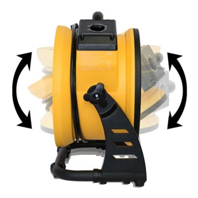 Image showing  12 in. 4-Speed Indoor FC100 1,100 CFM Portable Multi-Purpose Fan