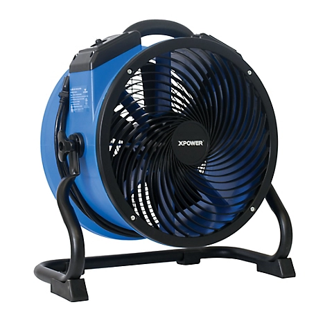 XPOWER FC300 1/4 HP 2,100 CFM Professional Grade Air Circulator Utility Fan, 4 Speeds