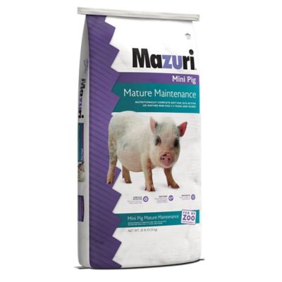 Mazuri Mature Maintenance Mini Pig Feed, 25 lb. Bag Price pending