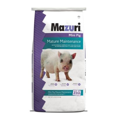 Image showing  Mature Maintenance Mini Pig Feed, 25 lb. Bag