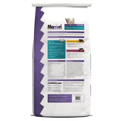 Image showing  Mature Maintenance Mini Pig Feed, 25 lb. Bag