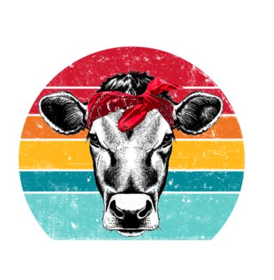 Image showing  Women's Short-Sleeve Spinner Salty Heifer Graphic T-Shirt