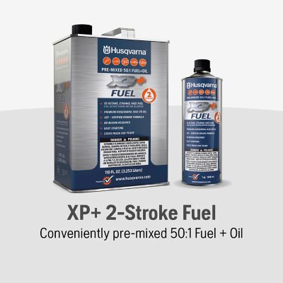 Image showing  110 oz. XP+ Premixed 50:1 Fuel + Oil for 2-Stroke Engines, Ethanol-Free High Octane Fuel