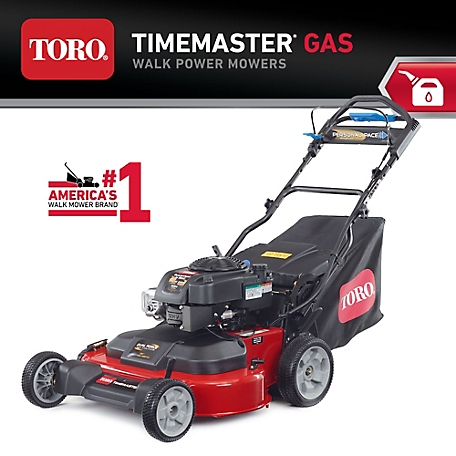 Toro 30 in. TimeMaster 223cc Gas-Powered with Self-Propelled Personal Pace  Lawn Mower at Tractor Supply Co.