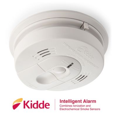 Kidde Intelligent Detector Combinations Smoke Alarm, Front-Load Battery, Voice Warning