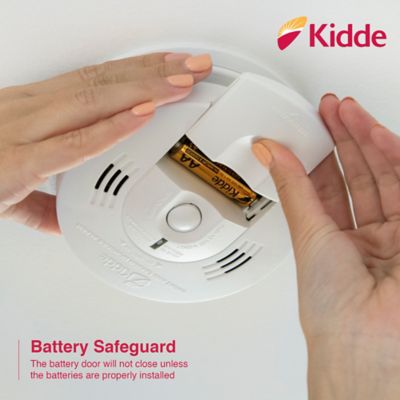 Image showing  Intelligent Detector Combinations Smoke Alarm, Front-Load Battery, Voice Warning