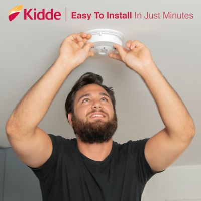 Image showing  Intelligent Detector Combinations Smoke Alarm, Front-Load Battery, Voice Warning