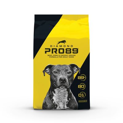 Diamond Pro89 Beef, Pork & Ancient Grains Formula For Adult Dogs Dry Dog Food THANK YOU, for making this wonderful, palatable food, full of goodness, including ancient grains!  