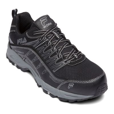Fila Men's Memory At Peak Steel Toe Shoes, 1SH40240-010