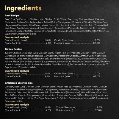 Image showing 5 th Cesar Classic Loaf Adult Grilled Chicken/Filet Mignon/Porterhouse Steak/Beef Recipe Wet Dog Food pk., 3.5 oz., Pack of 36 Trays