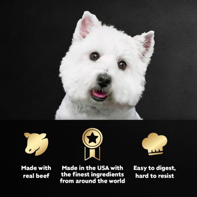 Image showing  Adult Small Breed Filet Mignon, NY Strip and Prime Rib Filets in Gravy Wet Dog Food Variety pk., 3.5 oz., 24 pk.