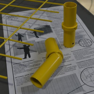 Image showing  Replacement Angled No-Climb Panel Connector