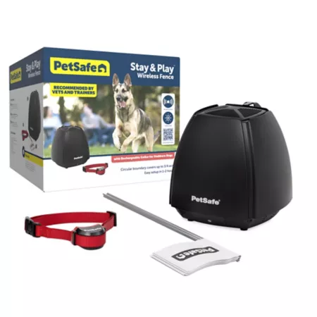 PetSafe Stay and Play 3/4 Acre Wireless Fence for Stubborn Dogs Wireless Fencing