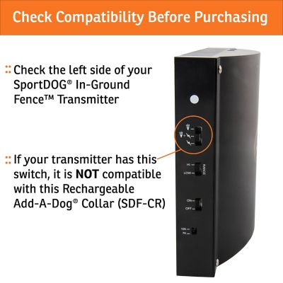 Image showing  Rechargeable In-Ground Fence Add-A-Dog Collar for SDF-100C