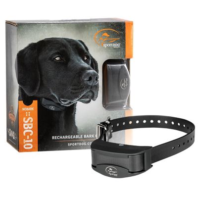 SportDOG No Bark Rechargeable Dog Training Collar, for Dogs 8 lb. or Larger, Neck Sizes 5-22 in. I am a big supporter of your company and the gear that has been developed