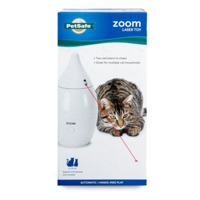 Image showing 8 th PetSafe Zoom Rotating Laser Cat Toy, Includes 2 Interactive Laser Lights