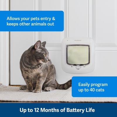 Image showing  Microchip Cat Door Flap