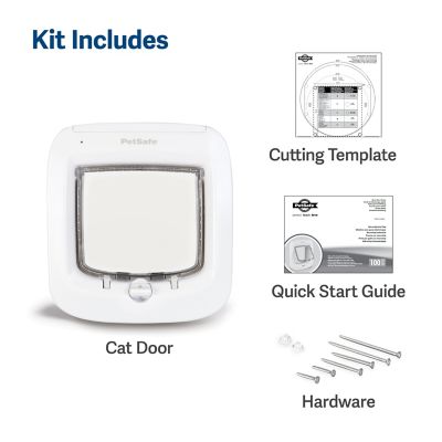 Image showing  Microchip Cat Door Flap